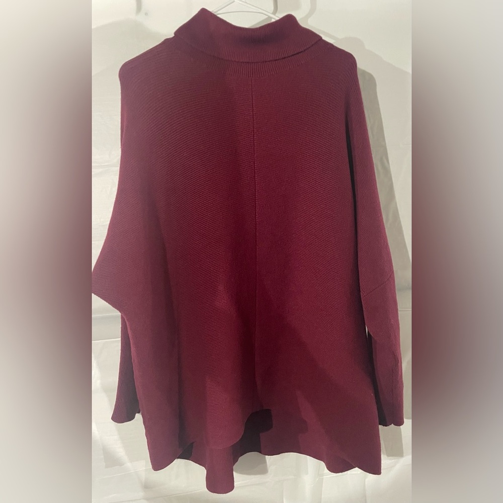 Burgundy Long Sleeve Sweater